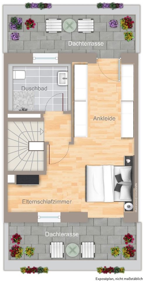 Grundriss Dachgeschoss