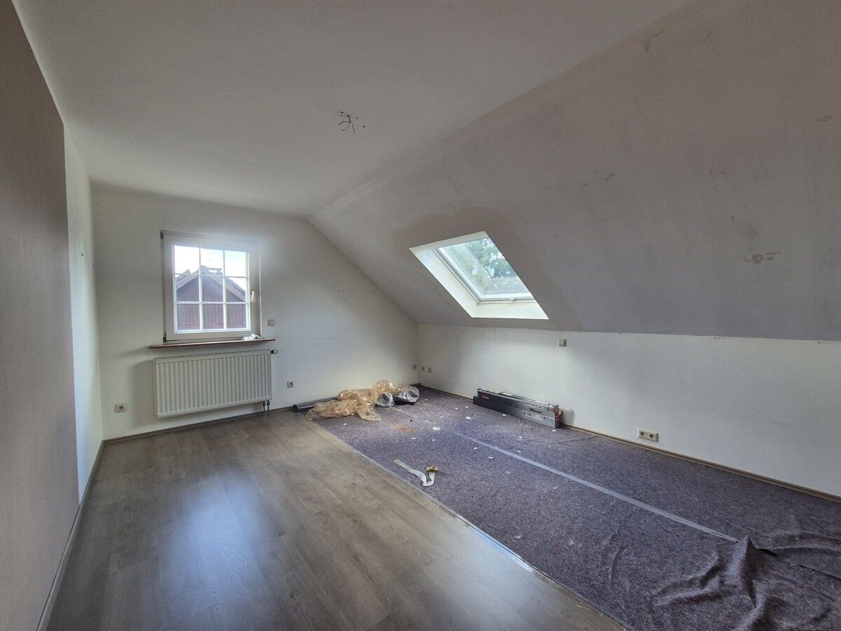 Ein Schlafzimmer mit...
