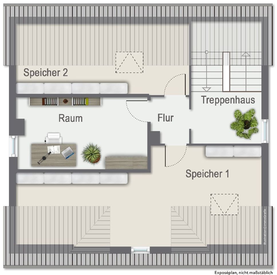 Grundriss Dachgeschoss