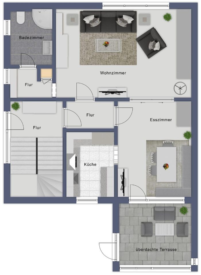 Grundriss Erdgeschoss