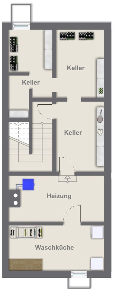 Grundriss Kellergeschoss