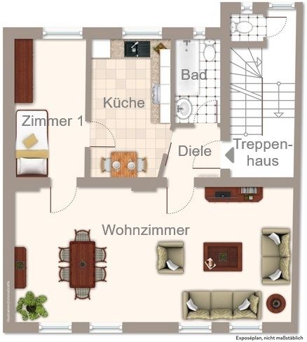 Grundriss Obergeschoss