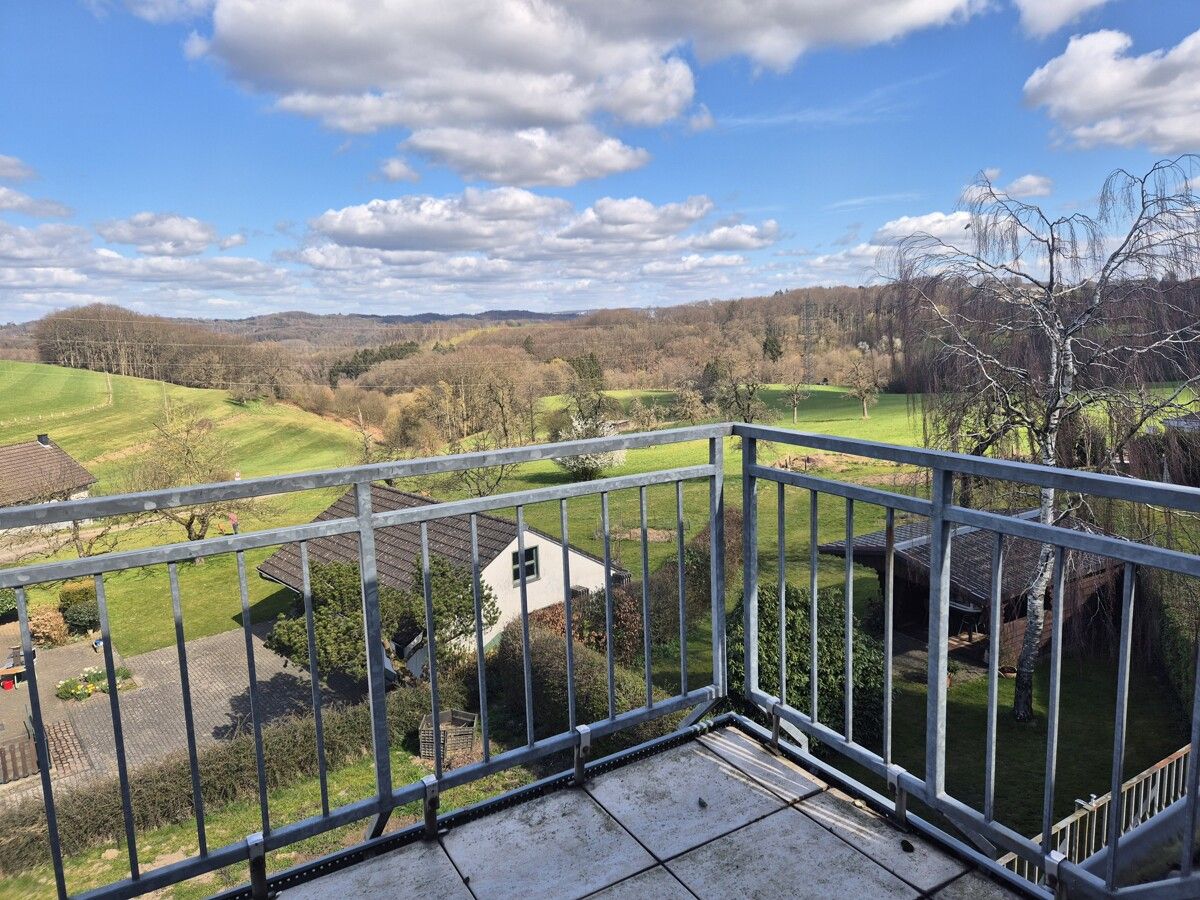 Fernsicht vom Balkon