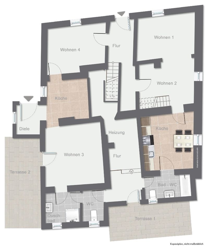 Grundriss Erdgeschoss