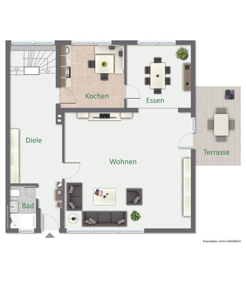 Grundriss Erdgeschoss