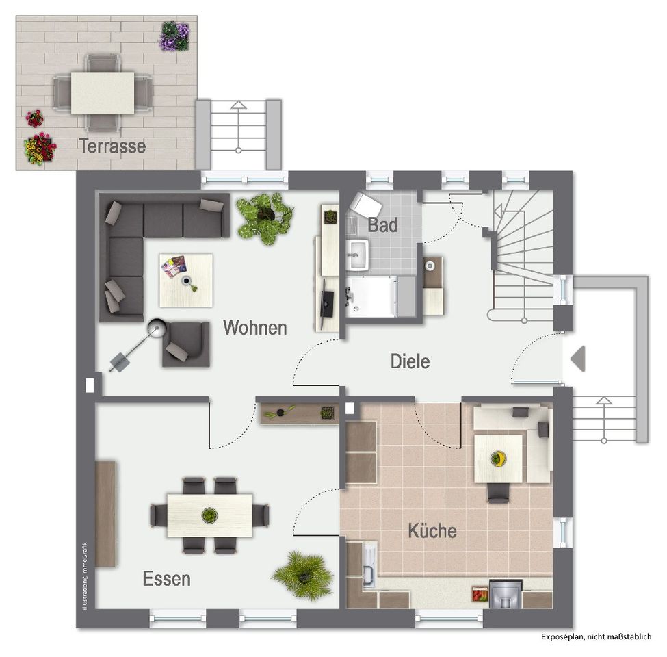 Grundriss Erdgeschoss