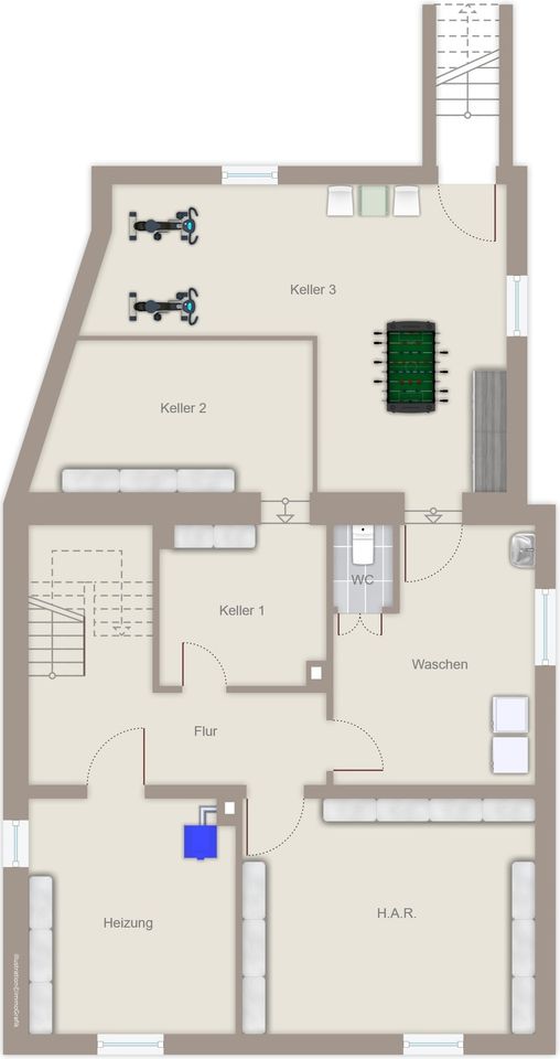 Grundriss Kellergeschoss