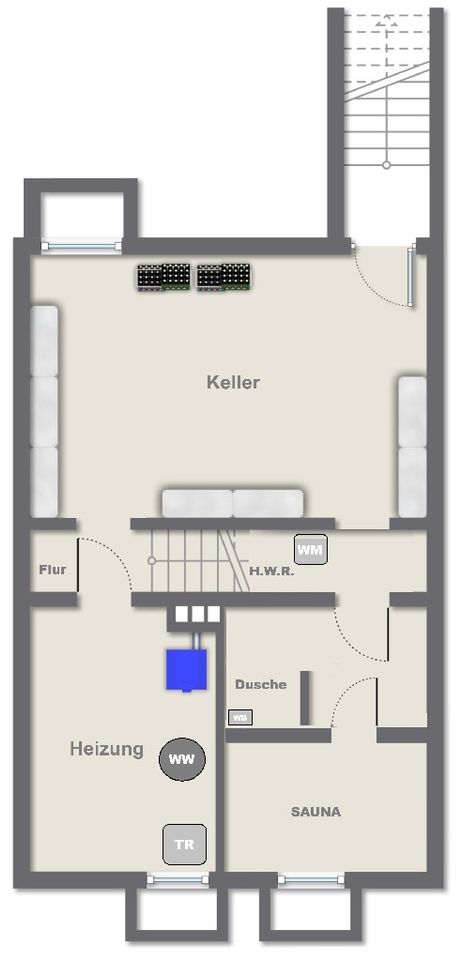 Grundriss Kellergeschoss