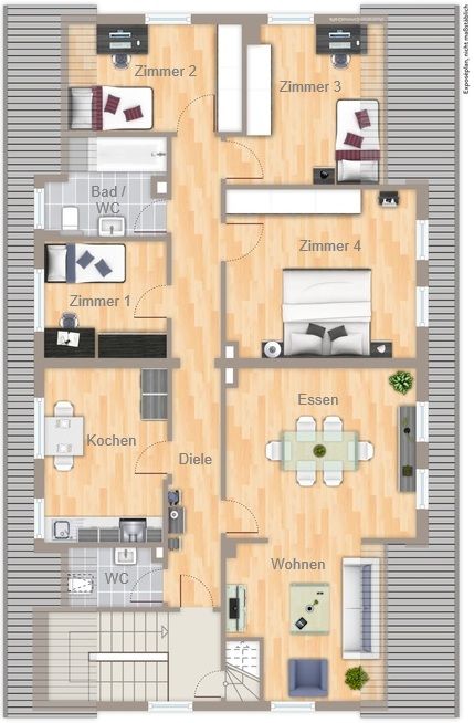 Grundriss Dachgeschoss