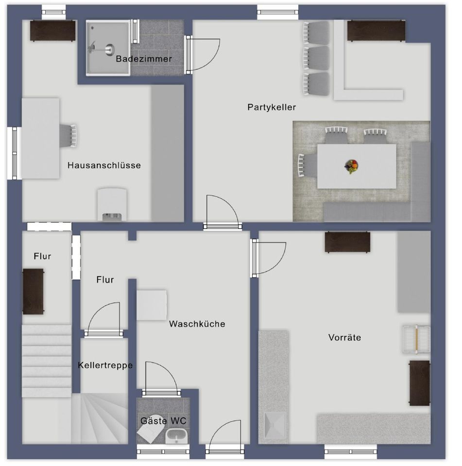 Grundriss Kellergeschoss