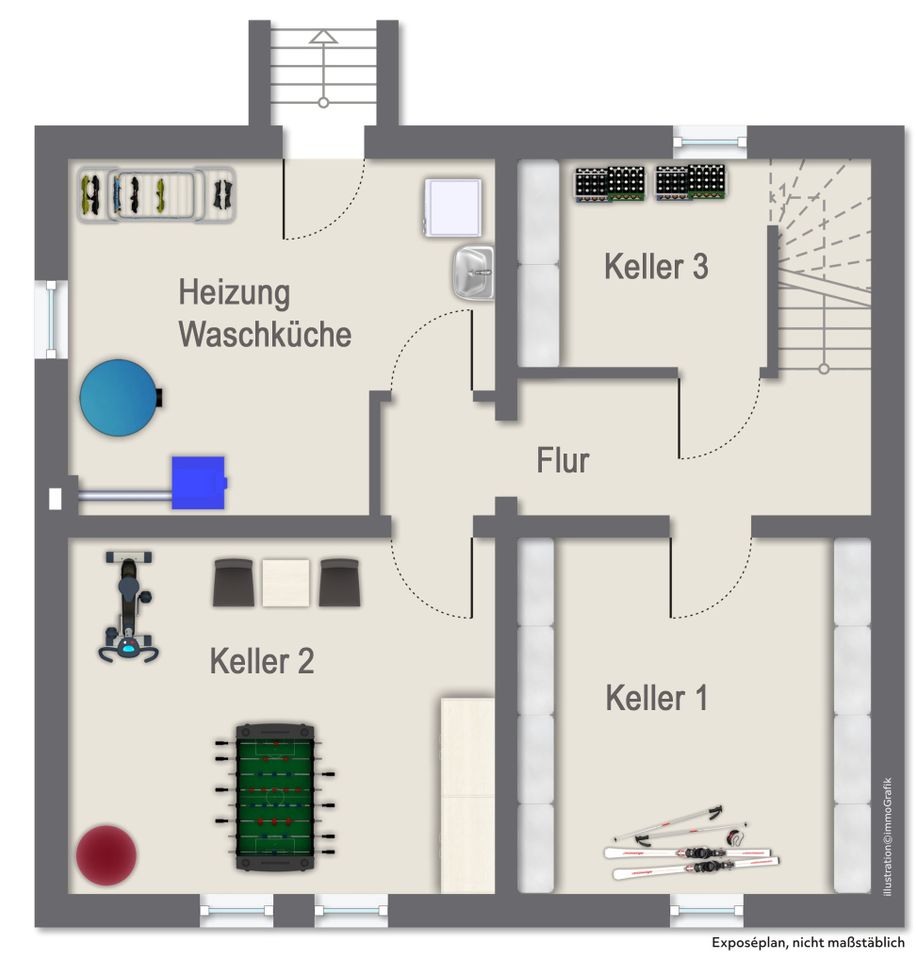 Grundriss Kellergeschoss