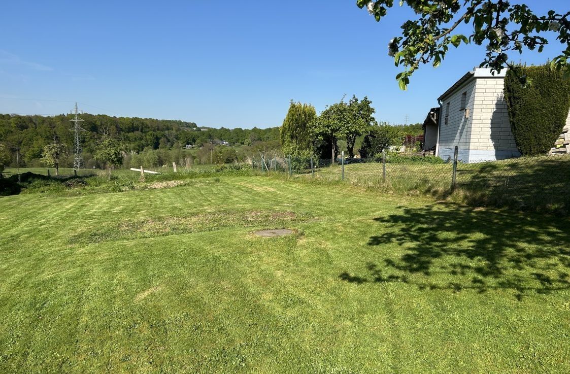 Schöne Gartenfläche