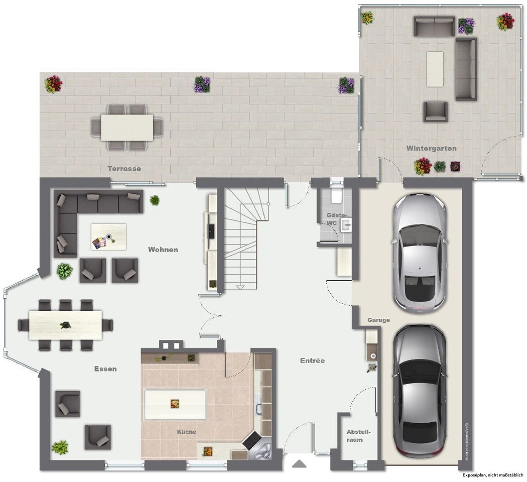 Grundriss Erdgeschoss