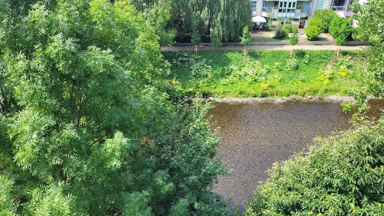 Musterbild Blick vom Balkon