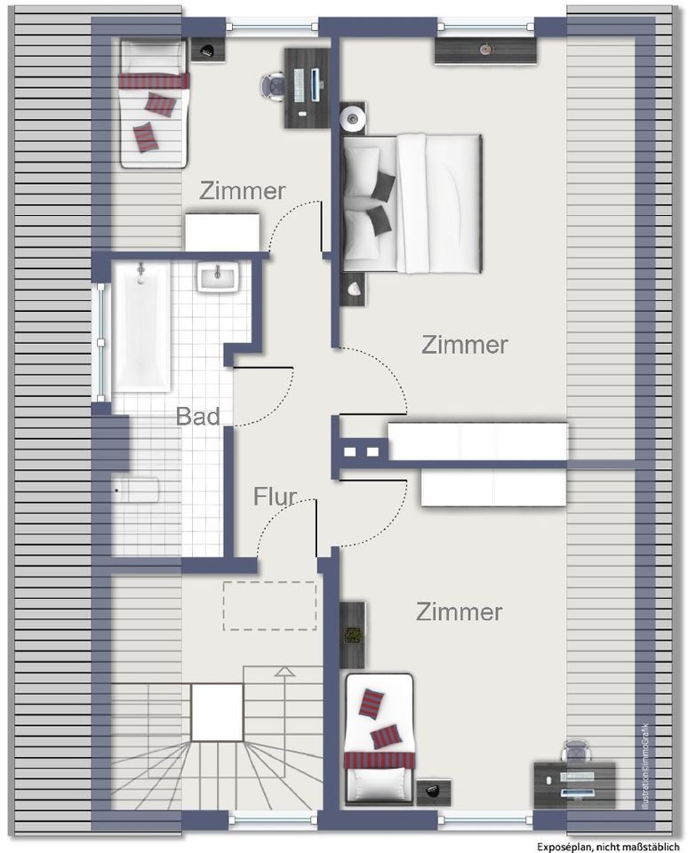 Grundriss Dachgeschoss