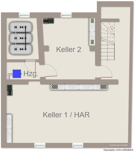 Grundriss Kellergeschoss