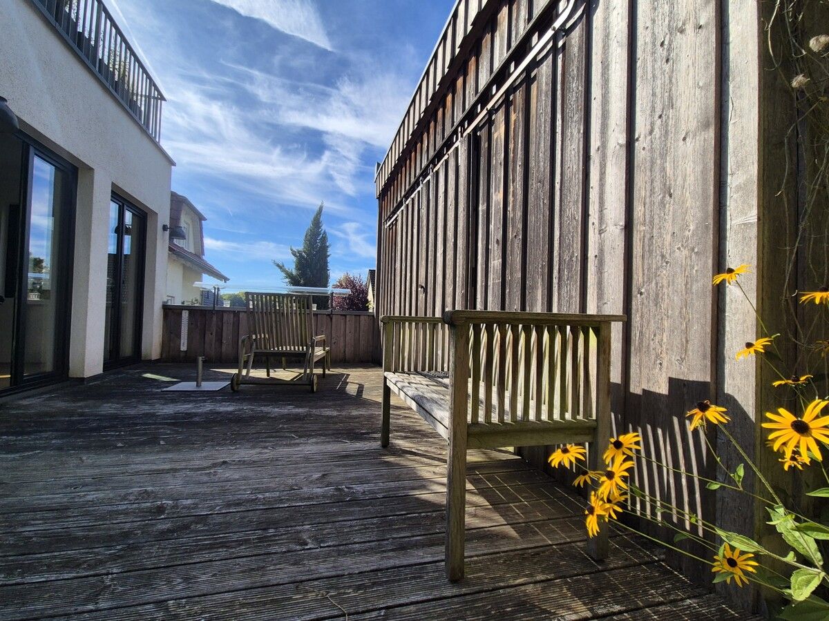 Heimelige Westterrasse 