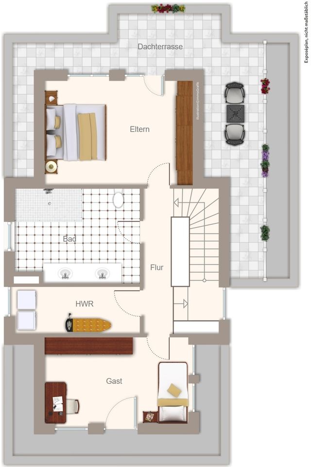 Grundriss Dachgeschoss