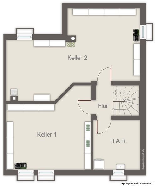 Grundriss Kellergeschoss