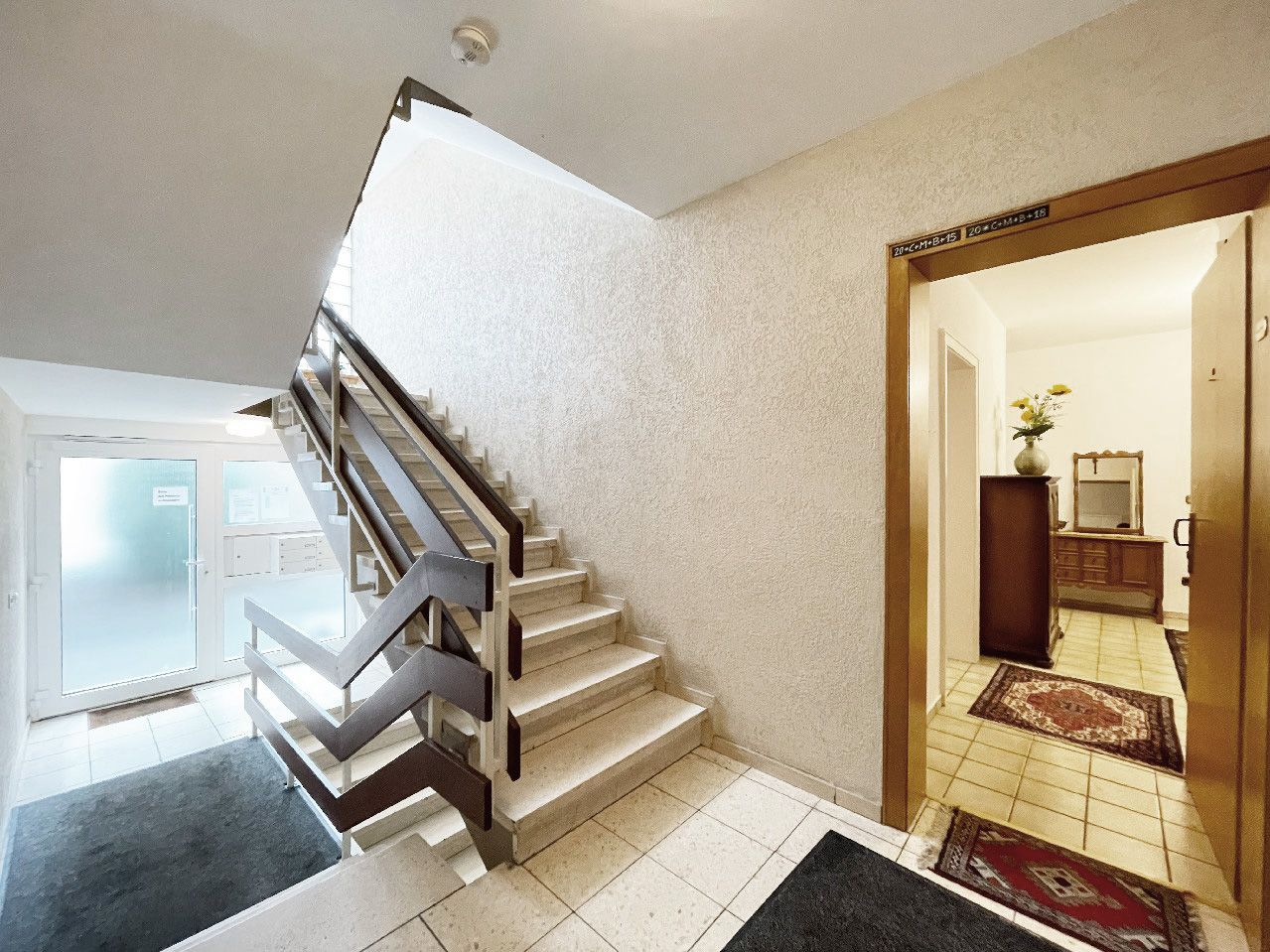 gepflegtes Treppenhaus